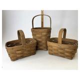 Three with stationary handles