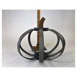 Pewter bentwood medium pumpkin
