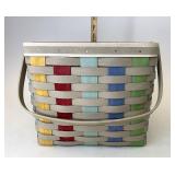 Fun weave wine basket