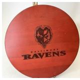 Baltimore ravens lid or wall hanging