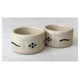 Green napkin rings