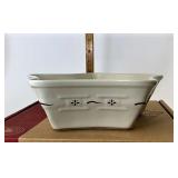 USA NIB red Star dish