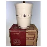 USA red NIB tumbler