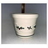 Traditional Holly votive