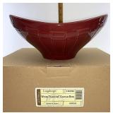 NIB Paprika contour bowl