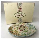 New soap set with soap dish