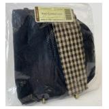 Khaki check wine carrier Liner
