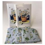 Daisy note cards and coin purses