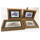 Framed Pat Ritcher prints