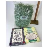 Easter grass and molds