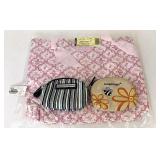 HoH Tote and coin purses-Bee coin purse in used