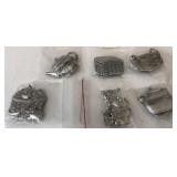 Assorted Pewter magnets