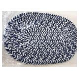 New 9 x 14 blue trivet