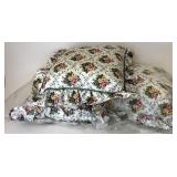 White vine pillows