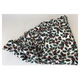 Traditional Holly serving tray liner