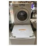 Kenmore washing machine with pedestal