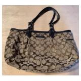 Genuine brown coach bag