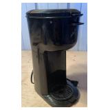 Single cup of coffee pot