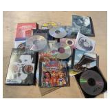 Miscellaneous CDs and computer games