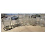 Glass jars