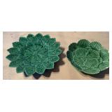 Pottery dishes have some chips