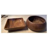 Wooden bowl