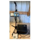 Singtrix Speaker microphone and stand