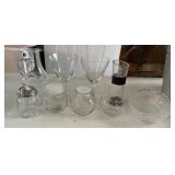 Miscellaneous glassware