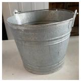 Galvanized bucket