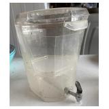 Plastic drink dispenser