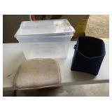 Plastic storage container Cushion