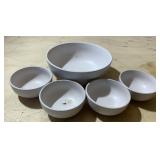 For small bowls and one big bowl
