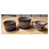 Stoneware set