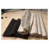 Cabinet shelf coverings