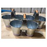 3 split buckets with Handle