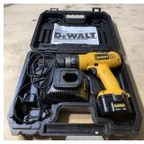 Cordless drill with battery and charger