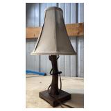 Lamp with shade