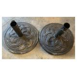 2 Umbrella stands