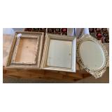 Vintage mirrors and picture frame