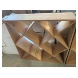 42" x 42" Homemade wine rack