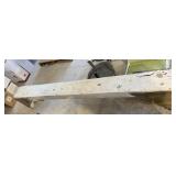 8 foot primitive bench