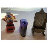 Dancing turkey pencil sharpener and card holder