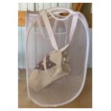 Foldable laundry hamper
