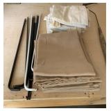 Miscellaneous curtains and rods