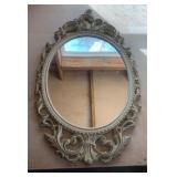 Oval mirror