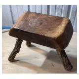 Primitive wooden stool