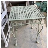 Rod iron outdoor stand