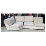 White sectional