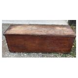 Primitive wood box needs hinges