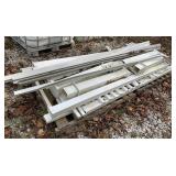 Outdoor plastic railing